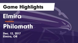 Elmira  vs Philomath  Game Highlights - Dec. 12, 2017