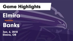 Elmira  vs Banks  Game Highlights - Jan. 6, 2018