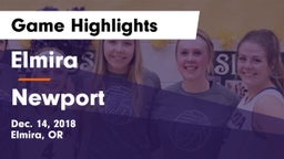 Elmira  vs Newport  Game Highlights - Dec. 14, 2018