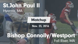 Matchup: Pope John Paul II vs. Bishop Connolly/Westport  2016