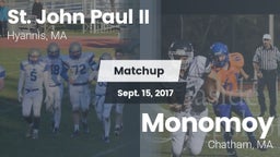 Matchup: St. John Paul II vs. Monomoy  2017