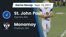 Recap: St. John Paul II  vs. Monomoy  2017