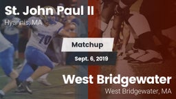 Matchup: St. John Paul II vs. West Bridgewater  2019