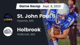 Recap: St. John Paul II  vs. Holbrook  2023