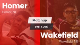 Matchup: Homer  vs. Wakefield  2017