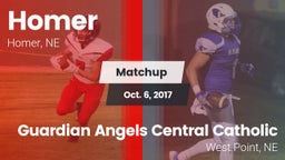 Matchup: Homer  vs. Guardian Angels Central Catholic 2017