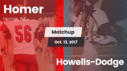 Matchup: Homer  vs. Howells-Dodge 2017