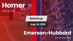 Matchup: Homer  vs. Emerson-Hubbard  2018