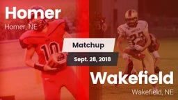 Matchup: Homer  vs. Wakefield  2018