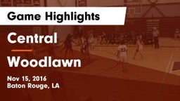 Central  vs Woodlawn  Game Highlights - Nov 15, 2016
