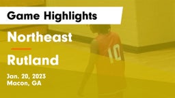 Northeast  vs Rutland  Game Highlights - Jan. 20, 2023