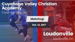 Matchup: Cuyahoga Valley vs. Loudonville  2017