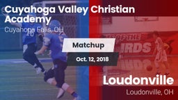 Matchup: Cuyahoga Valley vs. Loudonville  2018