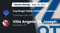 Recap: Cuyahoga Valley Christian Academy  vs. Villa Angela-St. Joseph  2021