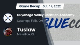 Recap: Cuyahoga Valley Christian Academy  vs. Tuslaw  2022