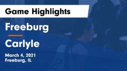 Freeburg  vs Carlyle  Game Highlights - March 4, 2021
