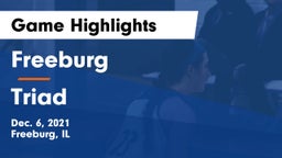 Freeburg  vs Triad  Game Highlights - Dec. 6, 2021
