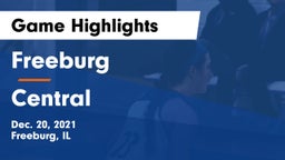 Freeburg  vs Central  Game Highlights - Dec. 20, 2021