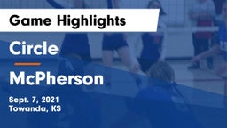 Circle  vs McPherson  Game Highlights - Sept. 7, 2021