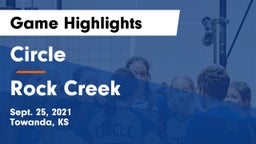 Circle  vs Rock Creek  Game Highlights - Sept. 25, 2021