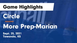 Circle  vs More Prep-Marian  Game Highlights - Sept. 25, 2021