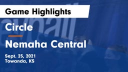 Circle  vs Nemaha Central  Game Highlights - Sept. 25, 2021