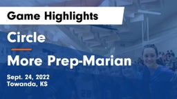 Circle  vs More Prep-Marian  Game Highlights - Sept. 24, 2022