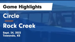 Circle  vs Rock Creek  Game Highlights - Sept. 24, 2022