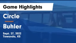 Circle  vs Buhler  Game Highlights - Sept. 27, 2022