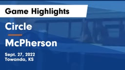 Circle  vs McPherson  Game Highlights - Sept. 27, 2022