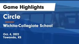 Circle  vs Wichita-Collegiate School  Game Highlights - Oct. 4, 2022
