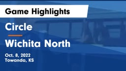 Circle  vs Wichita North  Game Highlights - Oct. 8, 2022