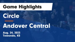 Circle  vs Andover Central  Game Highlights - Aug. 24, 2023