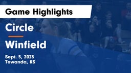 Circle  vs Winfield  Game Highlights - Sept. 5, 2023