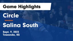 Circle  vs Salina South  Game Highlights - Sept. 9, 2023