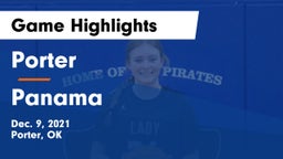 Porter  vs Panama  Game Highlights - Dec. 9, 2021