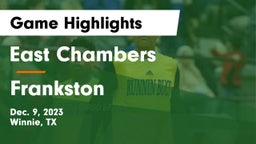 East Chambers  vs Frankston  Game Highlights - Dec. 9, 2023