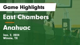 East Chambers  vs Anahuac  Game Highlights - Jan. 2, 2024