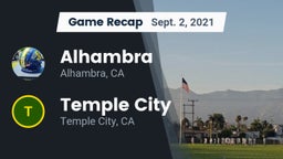 Recap: Alhambra  vs. Temple City  2021