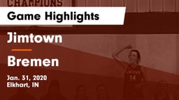 Jimtown  vs Bremen  Game Highlights - Jan. 31, 2020