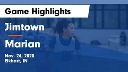 Jimtown  vs Marian  Game Highlights - Nov. 24, 2020