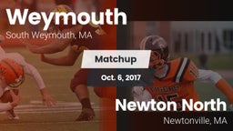 Matchup: Weymouth  vs. Newton North  2017