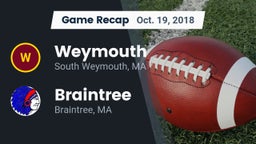 Recap: Weymouth  vs. Braintree  2018