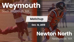 Matchup: Weymouth  vs. Newton North  2019