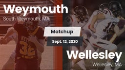 Matchup: Weymouth  vs. Wellesley  2020