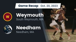 Recap: Weymouth  vs. Needham  2023