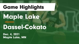 Maple Lake  vs Dassel-Cokato  Game Highlights - Dec. 4, 2021