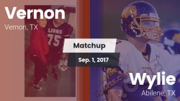 Matchup: Vernon  vs. Wylie  2017