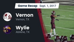 Recap: Vernon  vs. Wylie  2017