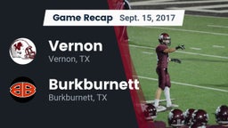 Recap: Vernon  vs. Burkburnett  2017